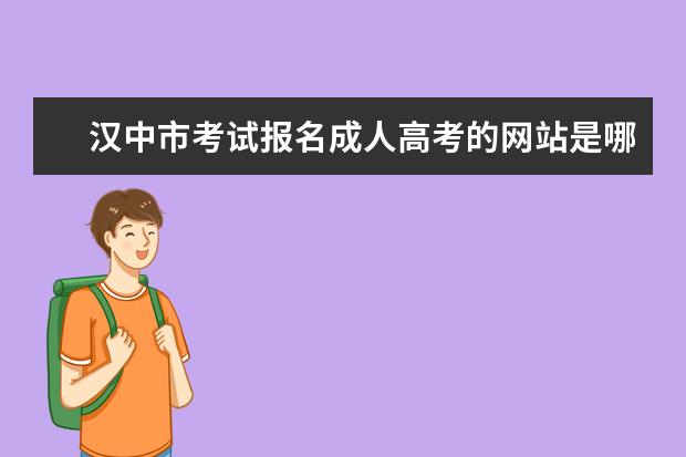 汉中市考试报名成人高考的网站是哪个？