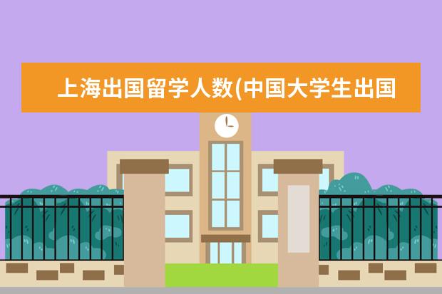 上海出国留学人数(中国大学生出国留学数据) 职高生适合去哪个国家留学(高中毕业如何申请出国留学)