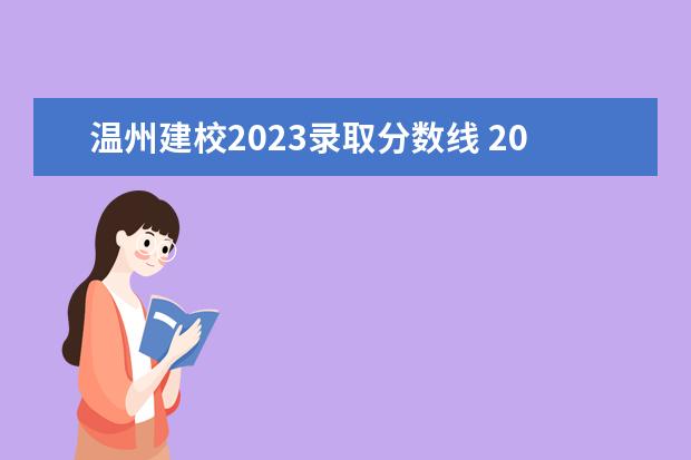 温州建校2023录取分数线 2023温州中学录取分数线