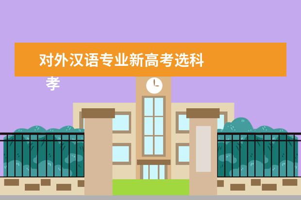 对外汉语专业新高考选科 
  孝握文科有哪些专业可以选择