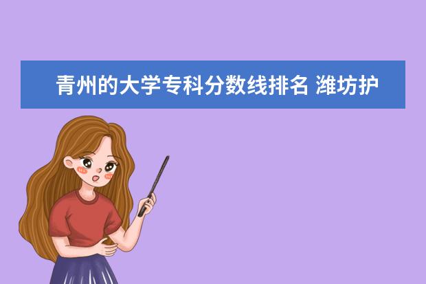 青州的大学专科分数线排名 潍坊护理职业学院录取线