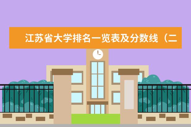江苏省大学排名一览表及分数线（二本师范院校的排名及录取分数线）