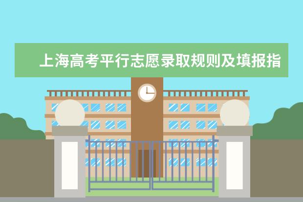 上海高考平行志愿录取规则及填报指南（上海高考本科志愿能填几个学校和专业）